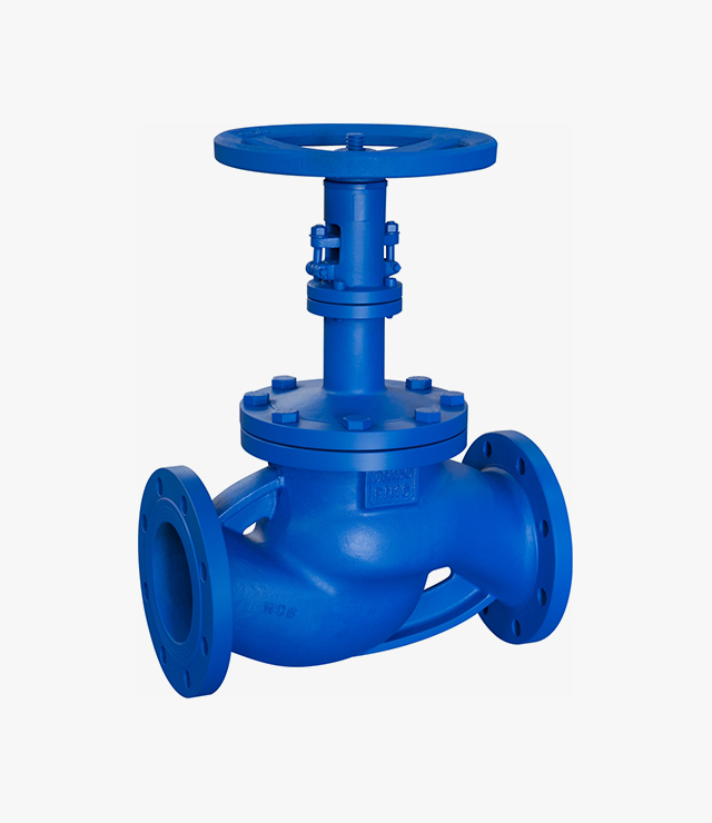 Bellows globe valve
